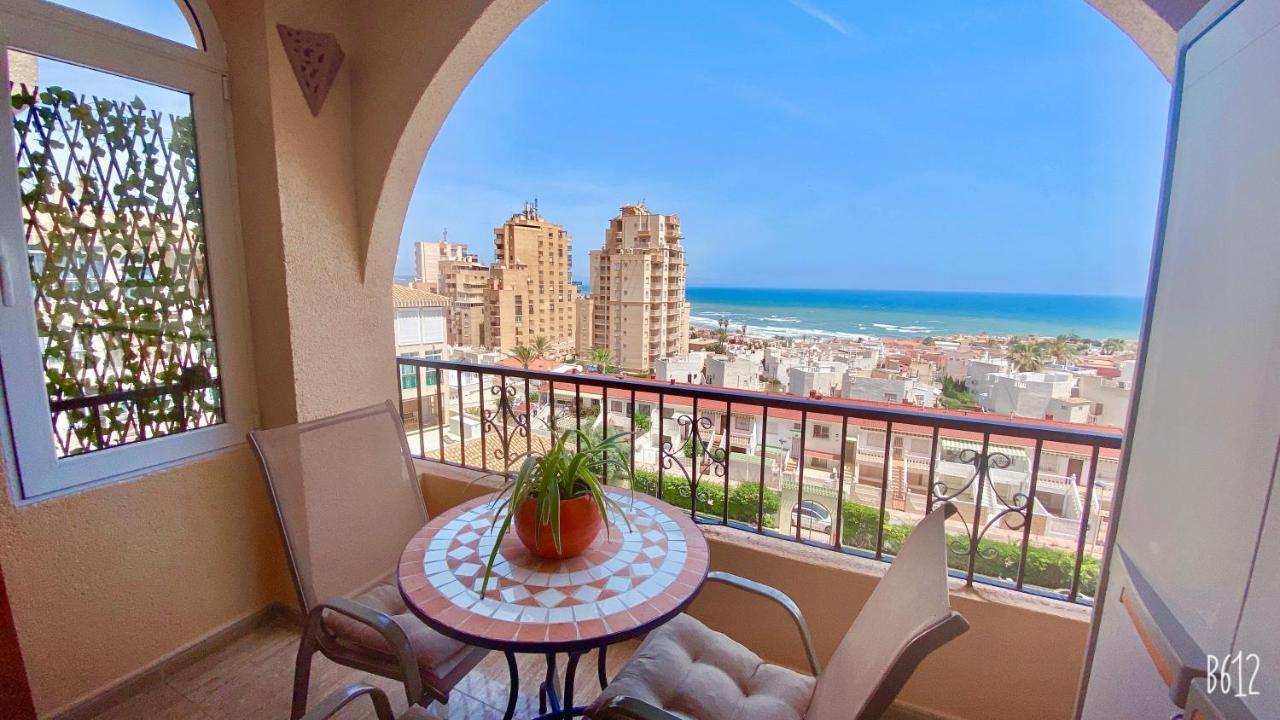 Beautiful Apartment Near Lamata Beach With Panorama Sea View!!! Torrevieja Bagian luar foto