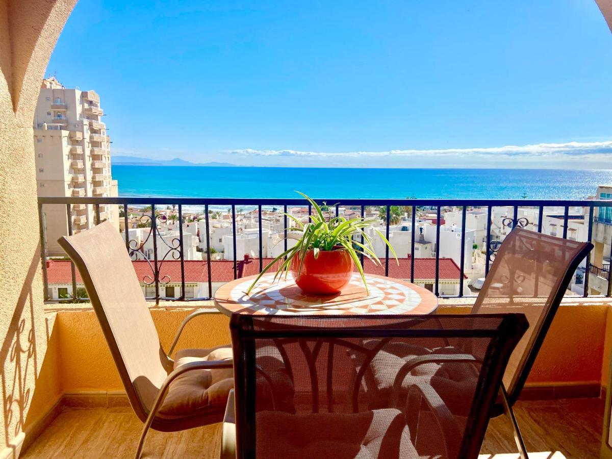 Beautiful Apartment Near Lamata Beach With Panorama Sea View!!! Torrevieja Bagian luar foto
