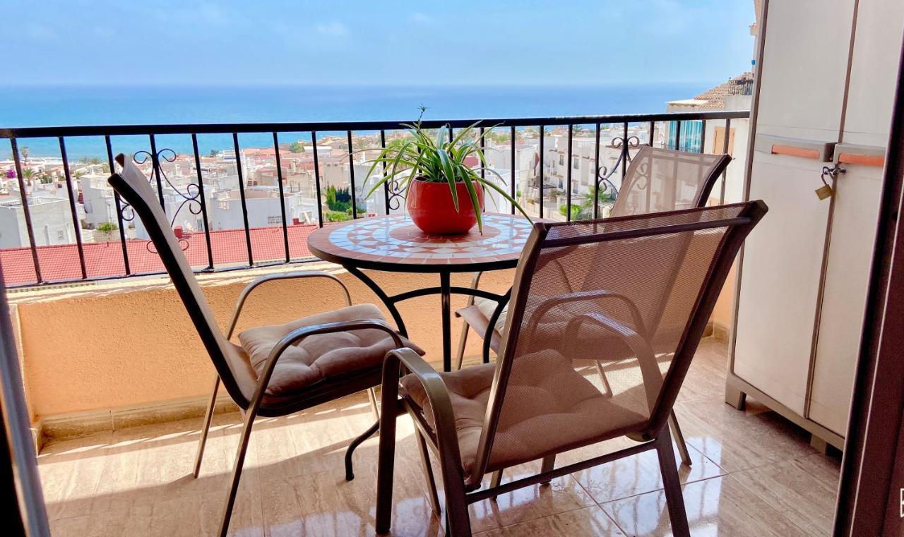 Beautiful Apartment Near Lamata Beach With Panorama Sea View!!! Torrevieja Bagian luar foto