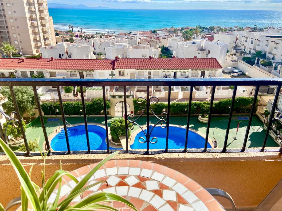 Beautiful Apartment Near Lamata Beach With Panorama Sea View!!! Torrevieja Bagian luar foto