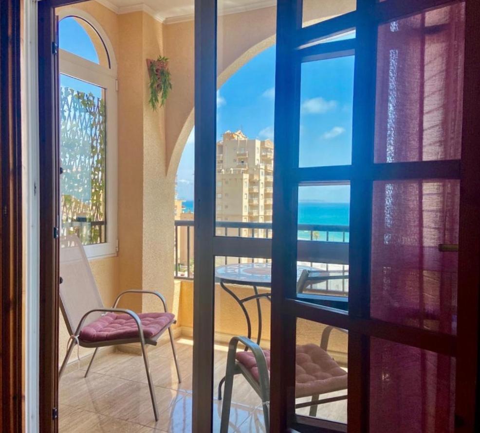 Beautiful Apartment Near Lamata Beach With Panorama Sea View!!! Torrevieja Bagian luar foto