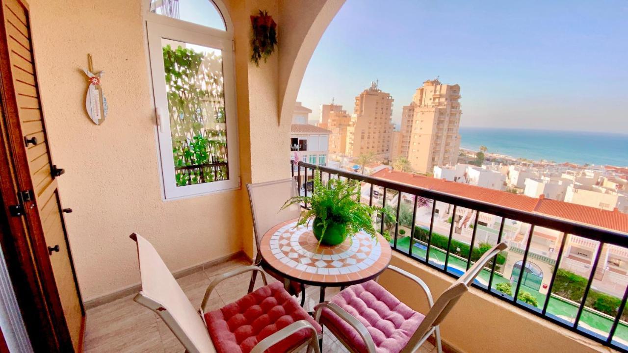 Beautiful Apartment Near Lamata Beach With Panorama Sea View!!! Torrevieja Bagian luar foto