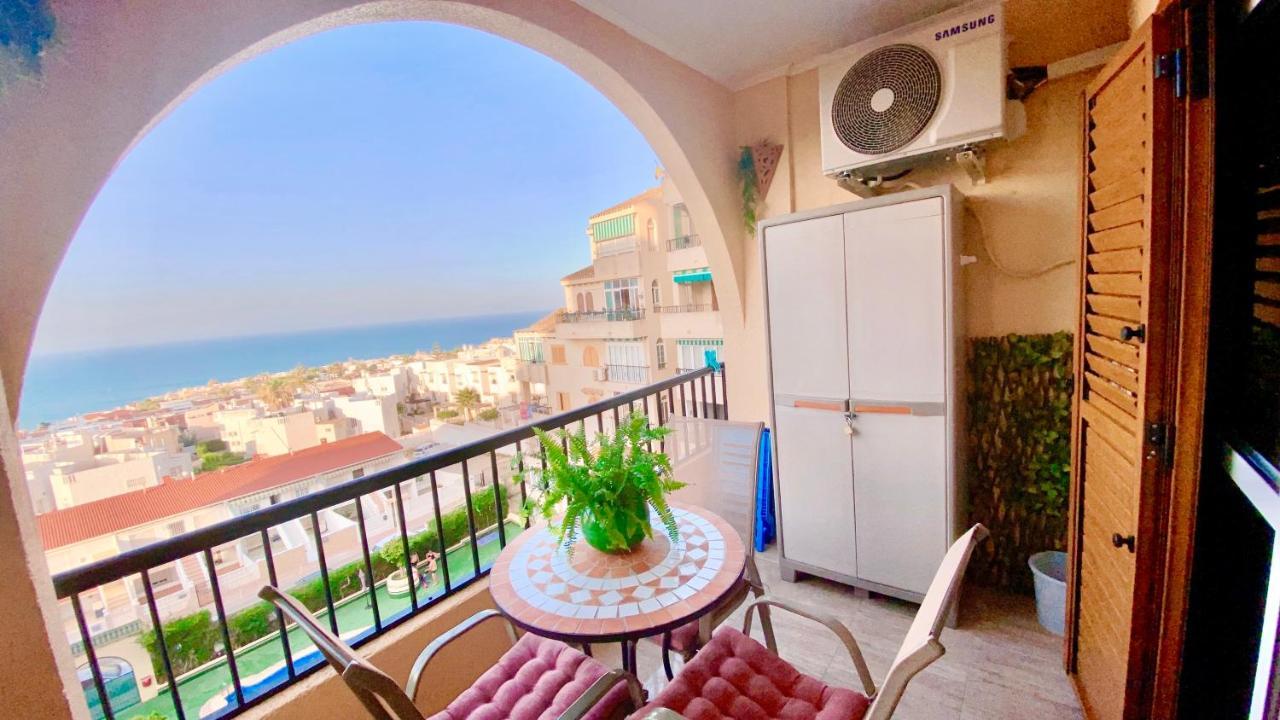 Beautiful Apartment Near Lamata Beach With Panorama Sea View!!! Torrevieja Bagian luar foto